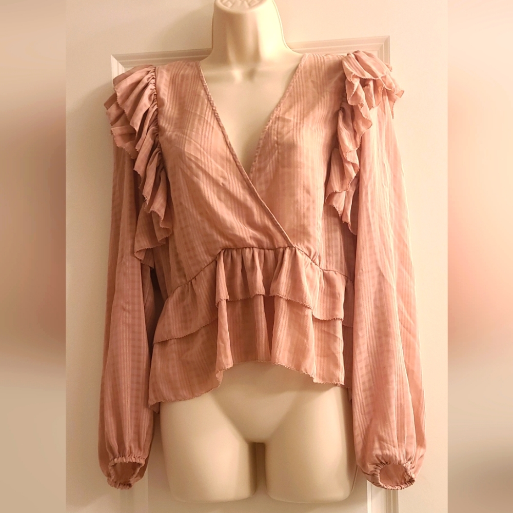 EXPRESS Tan top (size large)